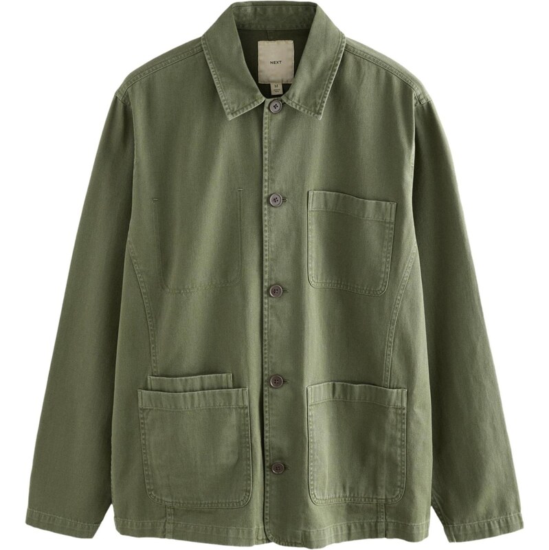 Next Košeľa zelená melírovaná 67772664