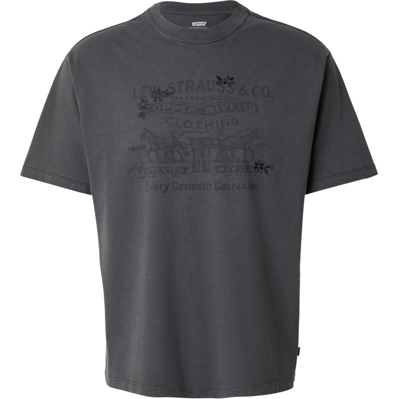LEVIS Tričko Graphic Vintage Fit Tee antracitová / čierna 67772787