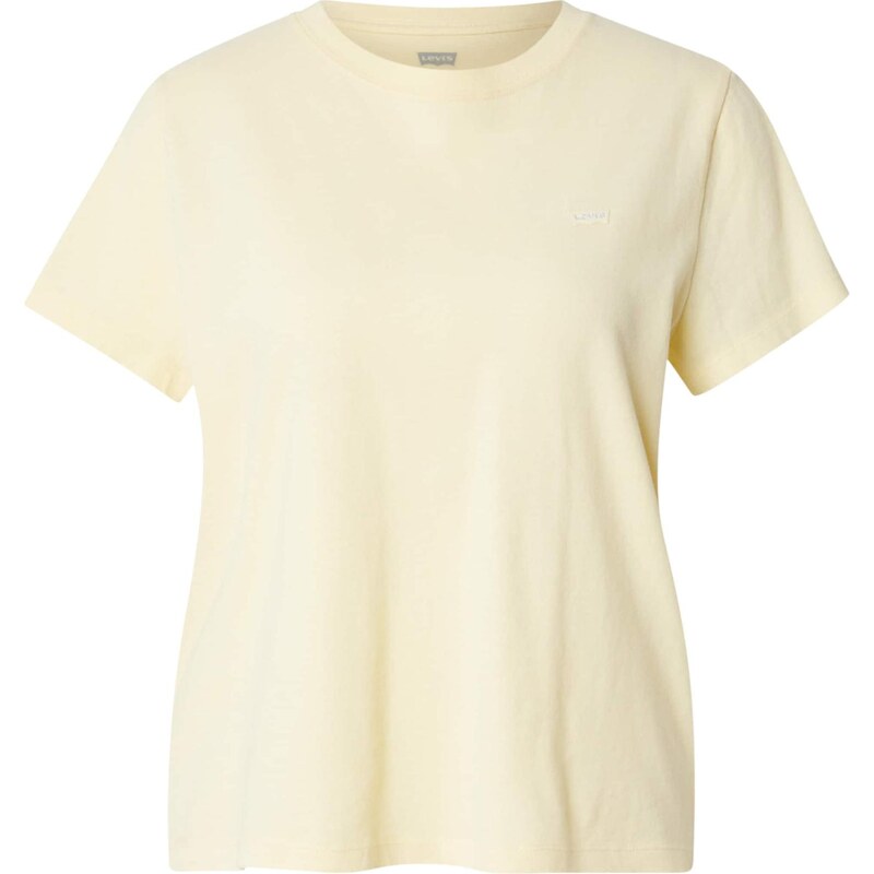 LEVIS Tričko Favorite Cotton Tee pastelovo žltá 67772852