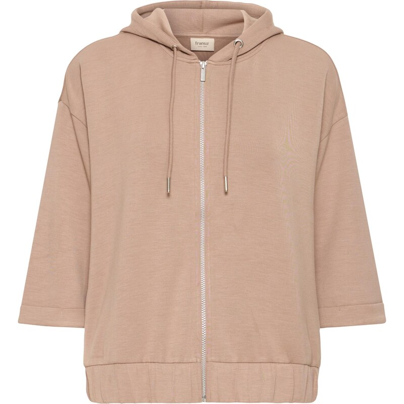 Fransa Tepláková bunda FRAurora mokka 67772875