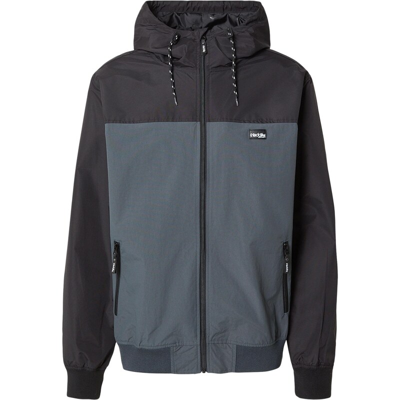 Iriedaily Prechodná bunda Auf Deck tmavozelená / čierna 67772987