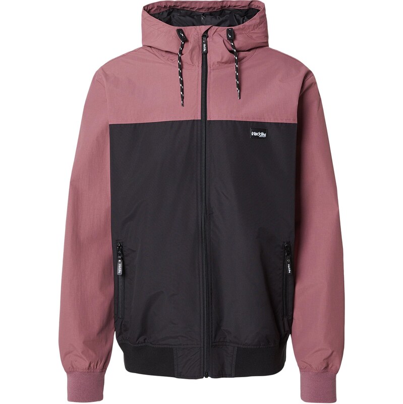 Iriedaily Prechodná bunda Auf Deck svetlofialová / čierna 67772988