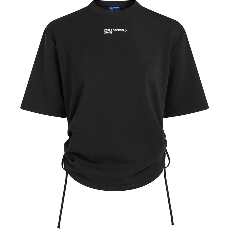 KARL LAGERFELD JEANS Tričko čierna / biela 67773019