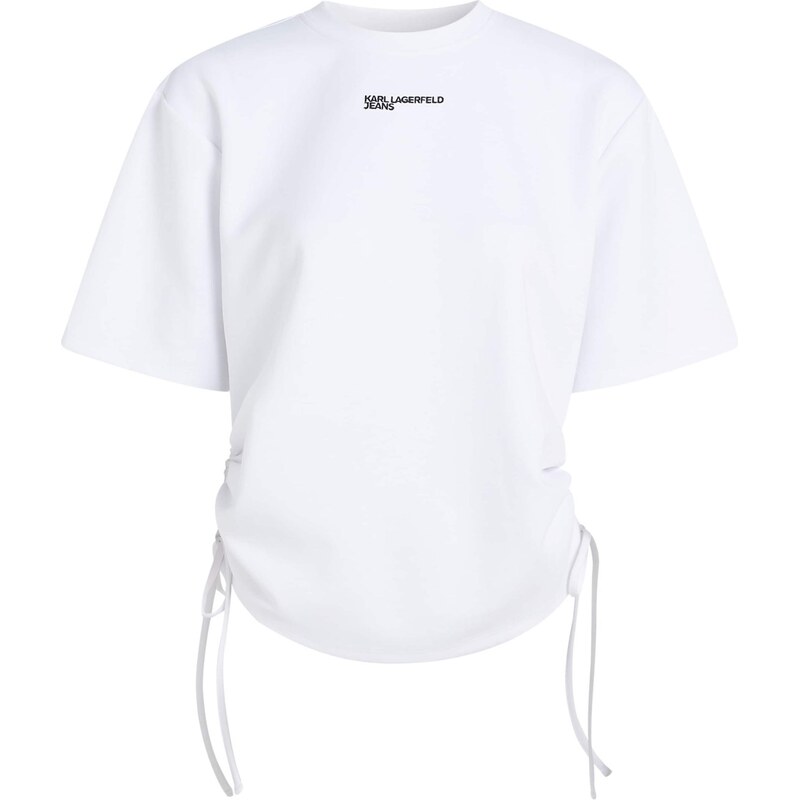 KARL LAGERFELD JEANS Tričko čierna / biela 67773025