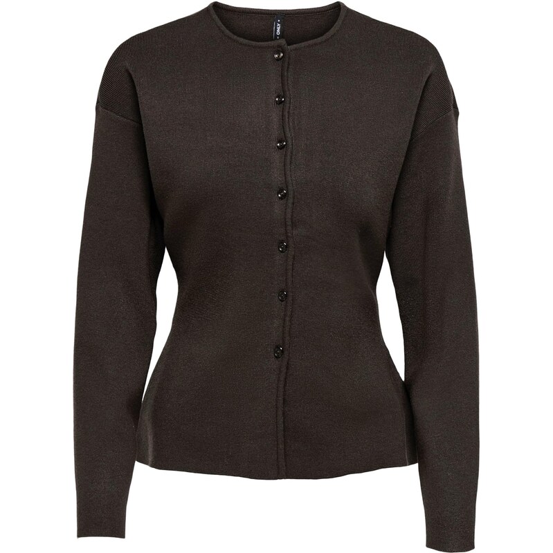 ONLY Kardigán ONLLucy tmavohnedá 67773027