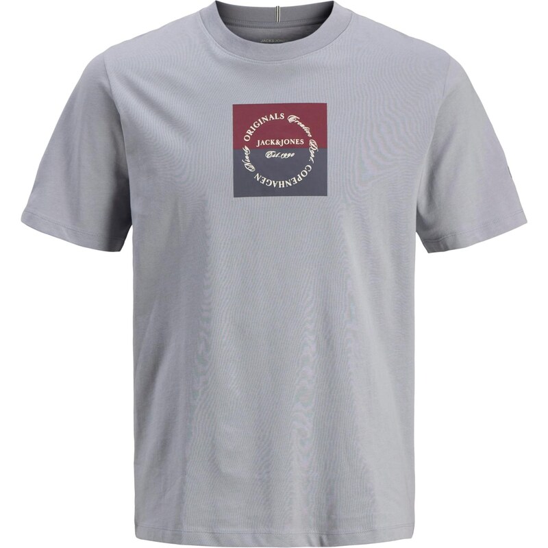 Jack & Jones Junior Tričko JORCATSKILLS pastelovo modrá / sivá / 67773088