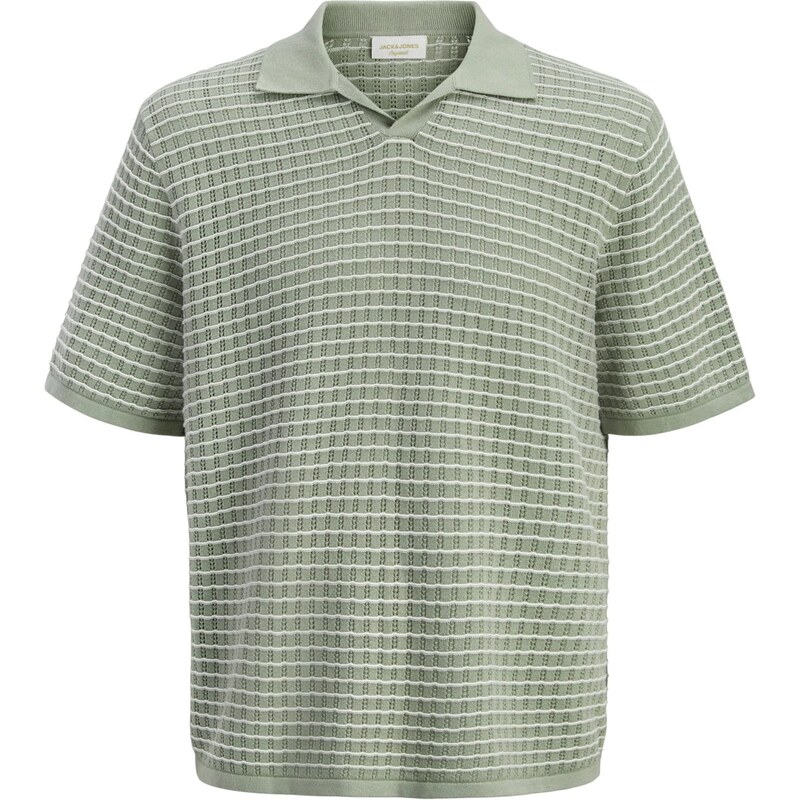 Jack & Jones Junior Sveter JORNANTUCKET nefritová / pastelovo zelená 67773083