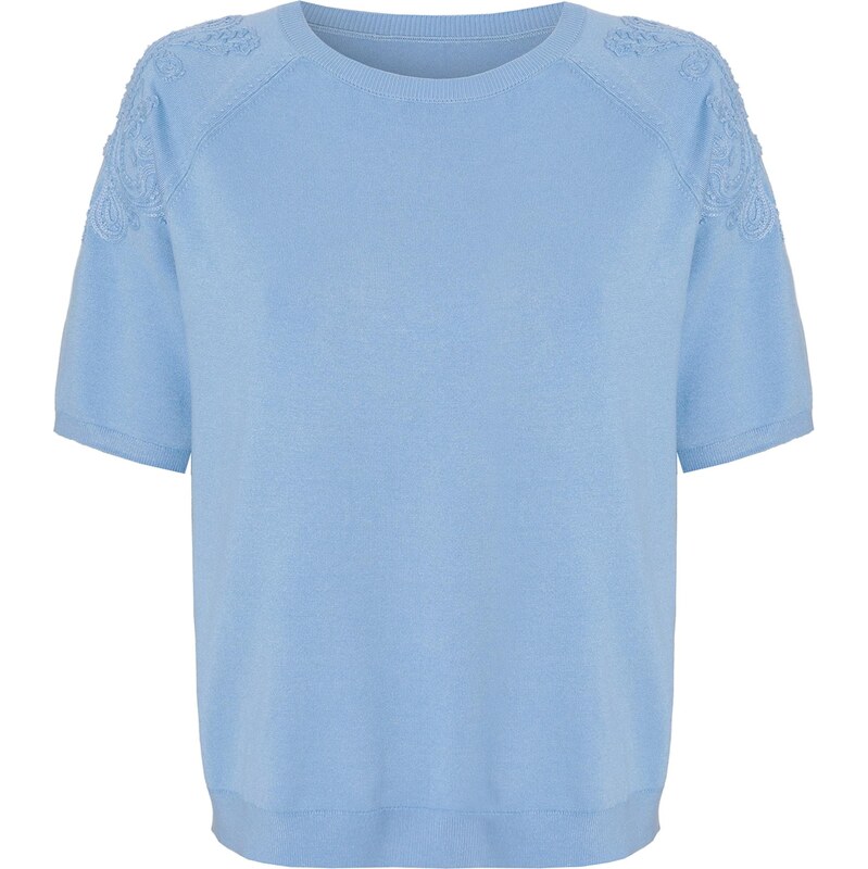 TATUUM Blúzka nebesky modrá 67773117