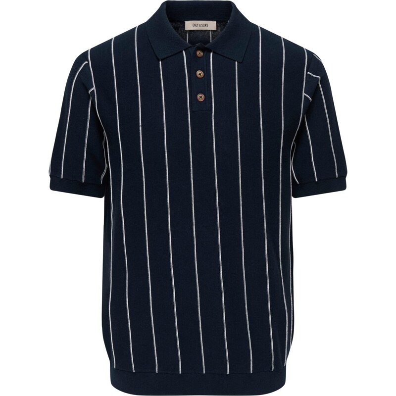 Only & Sons Sveter ONSSaim námornícka modrá / biela 67773177