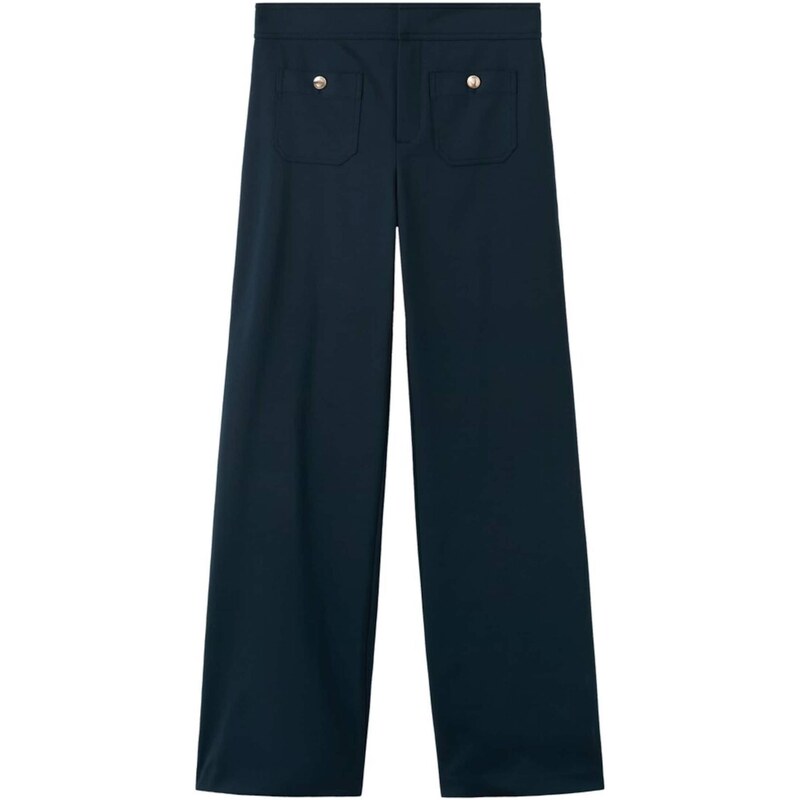 MANGO Nohavice námornícka modrá 67773221