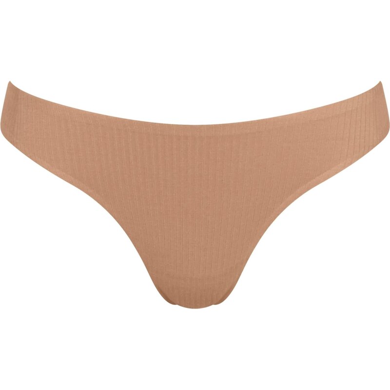 SLOGGI Tangá ZERO Feel Pure svetlohnedá 67773332