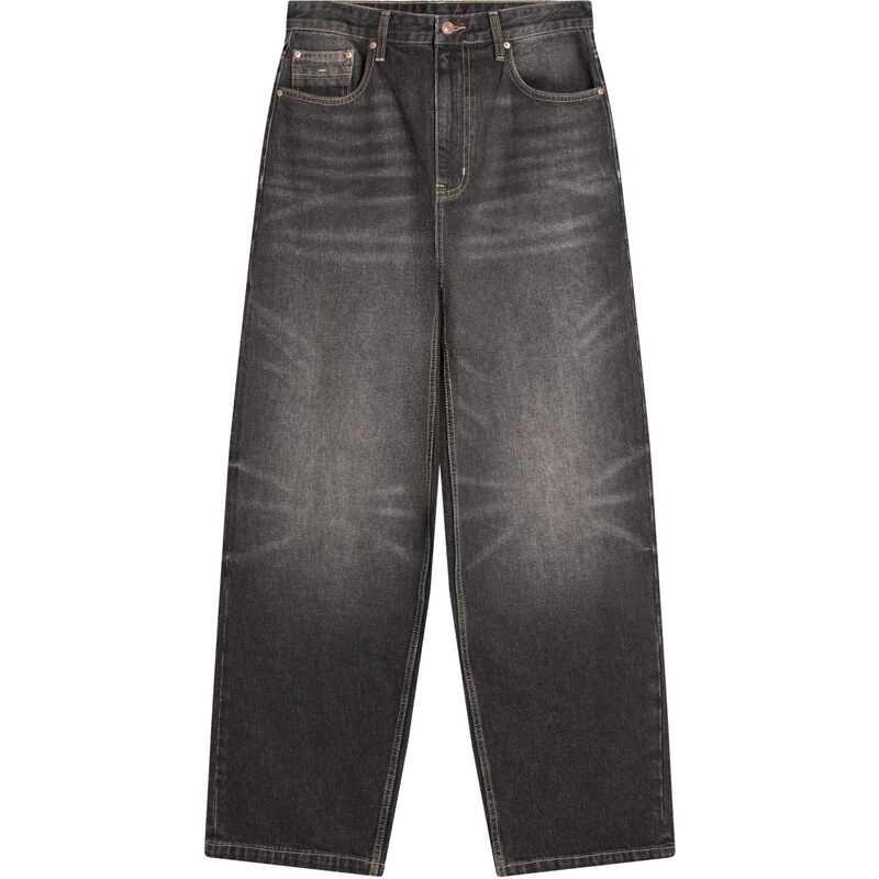 Bershka Džínsy čierna 67773367