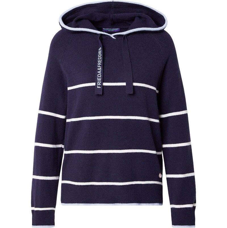 Frieda & Freddies NY Sveter tmavomodrá / biela 67773434