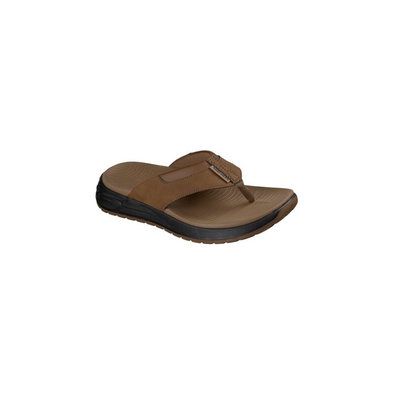 Skechers street retro jogger-tate flip flop BROWN 67764789