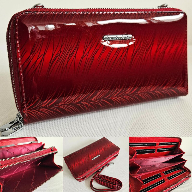 Jennifer Jones Dámska kožená kabelka-peňaženka KIM 66531713