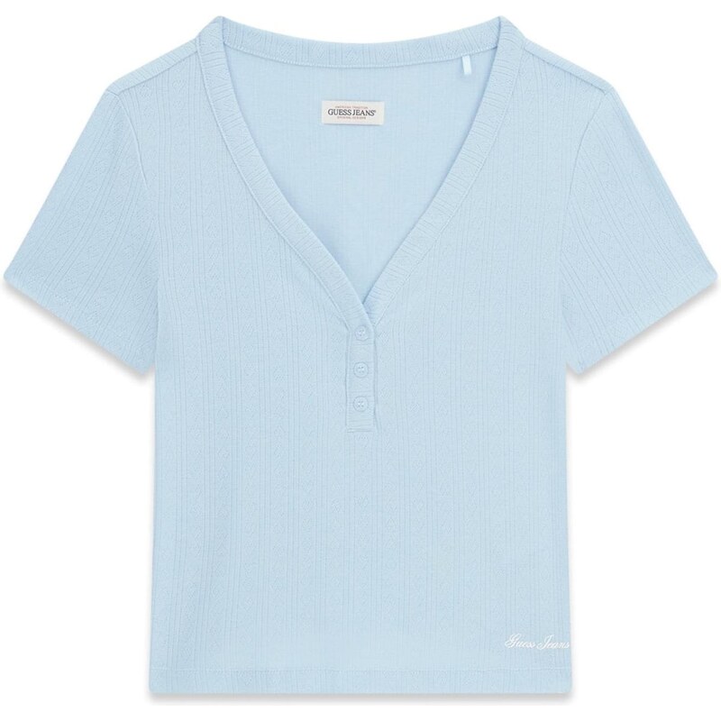 GUESS JEANS Tričko svetlomodrá 67774501