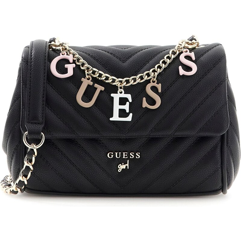 GUESS Kabelky zlatá / čierna 67774504