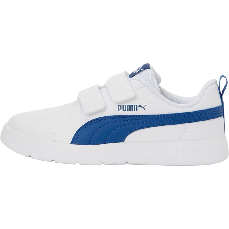 PUMA Tenisky Courtflex V3 enciánová / biela 67774511