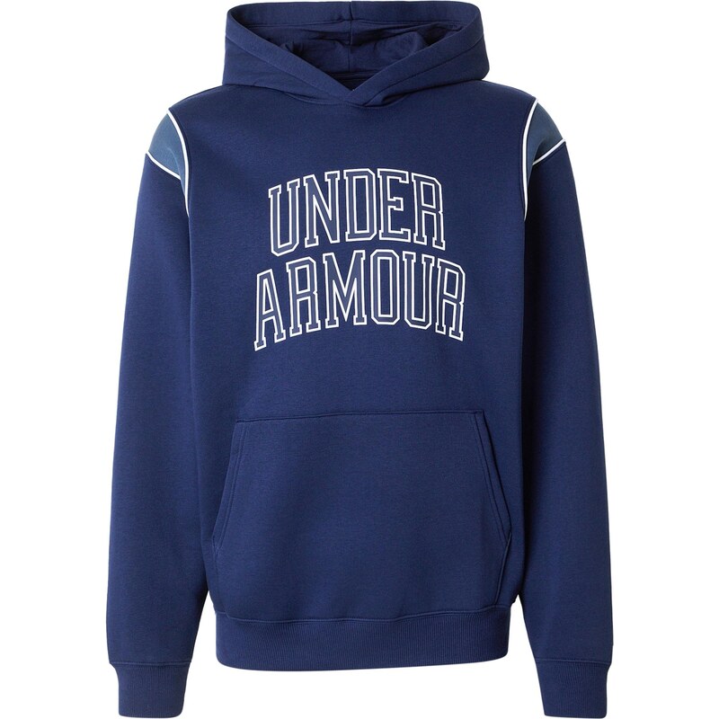 UNDER ARMOUR Športová mikina námornícka modrá / biela 67774527