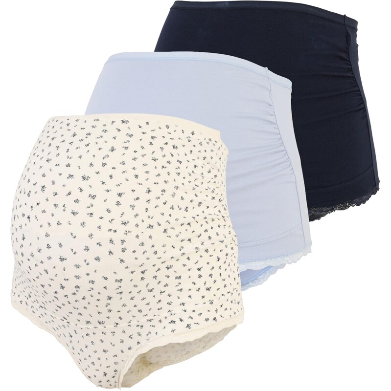 Lindex Maternity Nohavičky námornícka modrá / svetlomodrá / čierna / 67774597