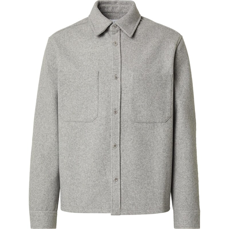 DAN FOX APPAREL Košeľa Ali svetlosivá 67774760