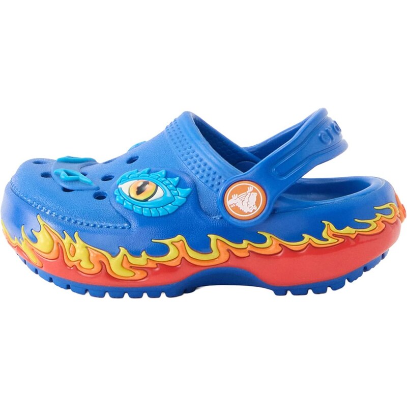 Crocs Otvorená obuv Classic modrá / azúrová / žltá / červená 67774765
