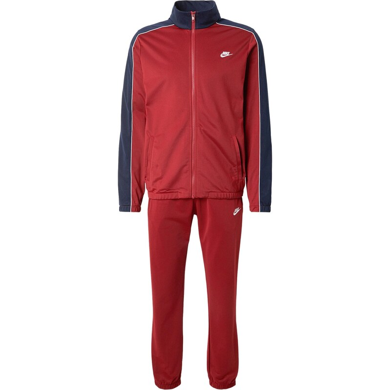 Nike Sportswear Joggingová súprava CLUB námornícka modrá / červená / 67774793