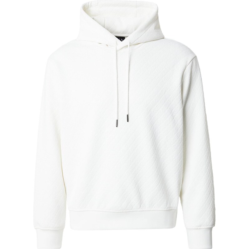 ARMANI EXCHANGE Mikina šedobiela 67774906