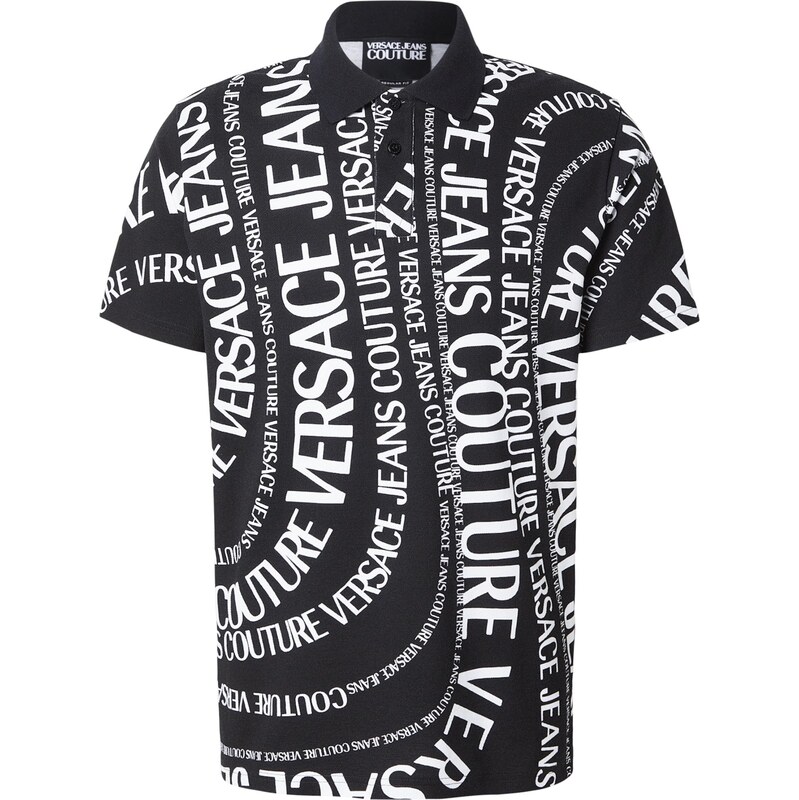 Versace Jeans Couture Tričko čierna / biela 67774925