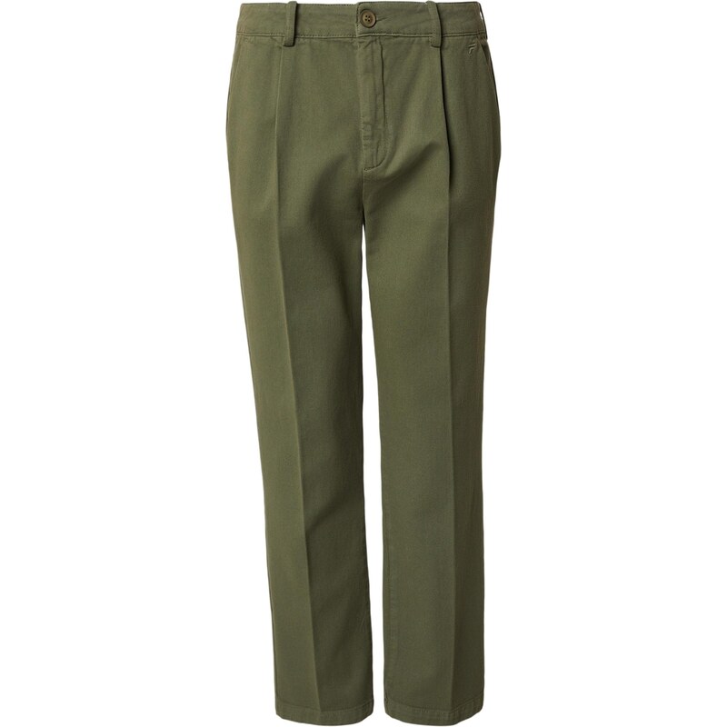 DAN FOX APPAREL Nohavice s pukmi Jannek zelená 67774977