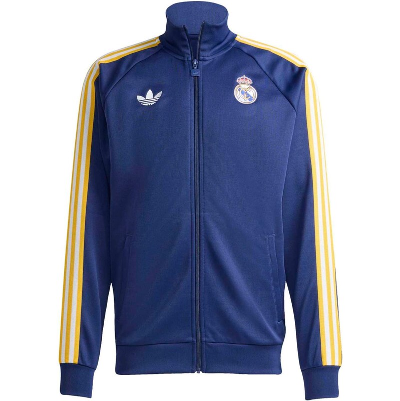 ADIDAS PERFORMANCE Tréningová bunda REAL tmavomodrá / žltá / biela 67775004