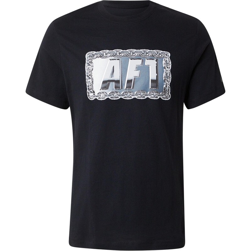 Nike Sportswear Tričko AF1 LA ALLSTR svetlomodrá / sivá / čierna / 67775026