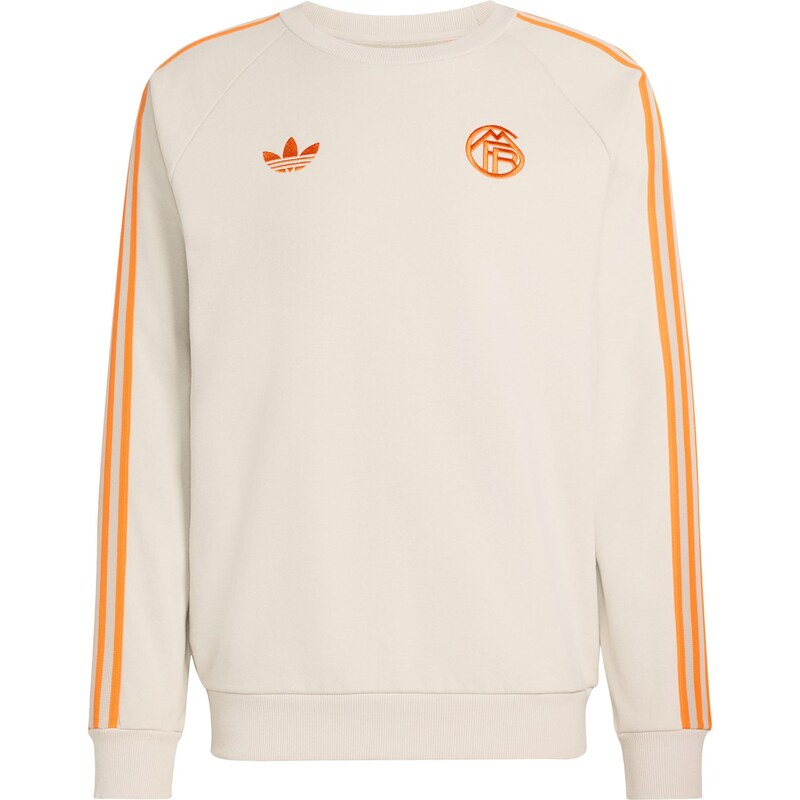 ADIDAS PERFORMANCE Športová mikina FCB béžová / oranžová 67775023