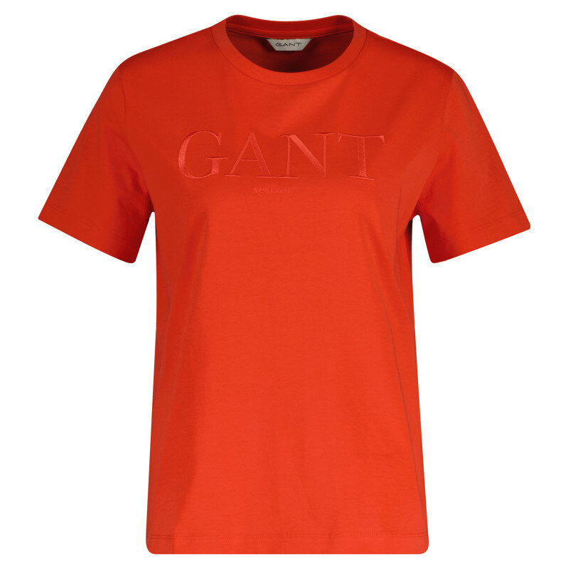 TRIČKO GANT REG TONAL GRAPHIC SS T-SHIRT PERFECT RED 67768207