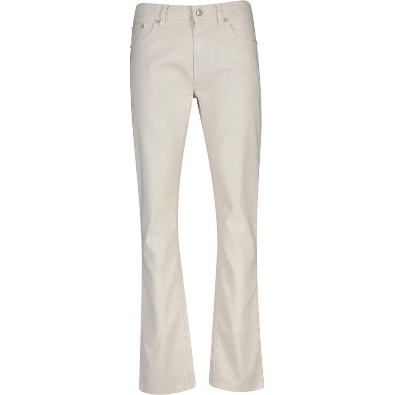 DŽÍNSY GANT SLIM COTTON / LINEN JEANS SAND 67768198