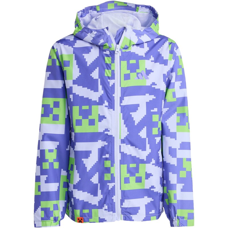 ADIDAS TERREX Outdoorová bunda Minecraft zelená / fialová / 67772867