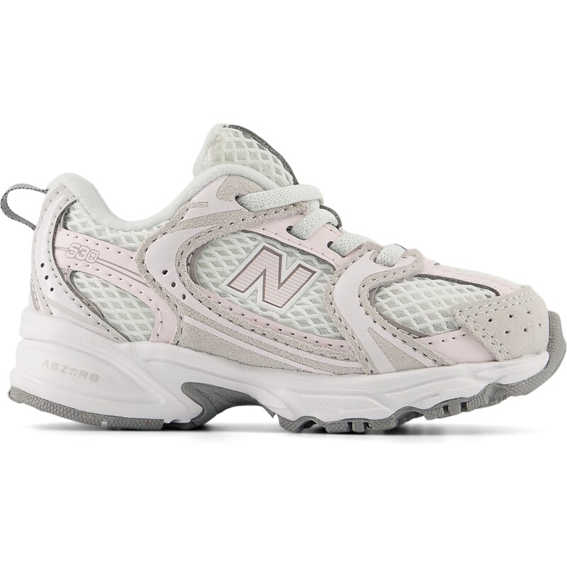 Detské topánky New Balance I530851 – sivé 68436797