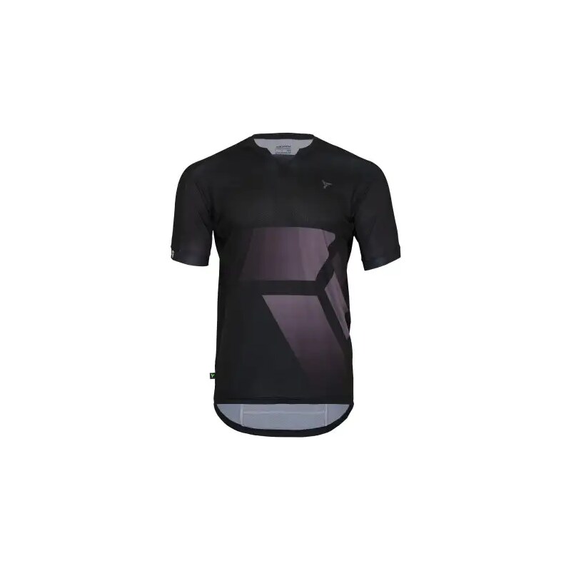 Silvini Gallo pánsky voľný dres krátky rukáv Black/Grey vel. L 67775291