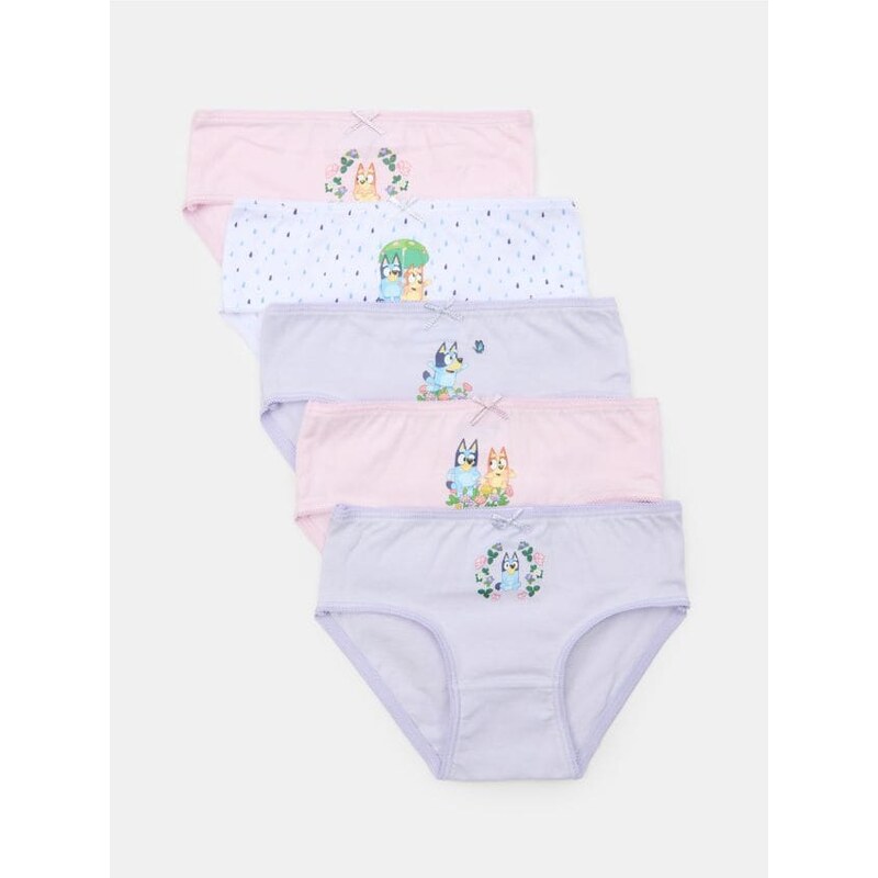 Sinsay - Bavlnené nohavičky, balenie 5 kusov Bluey - viacfarebná 67776643