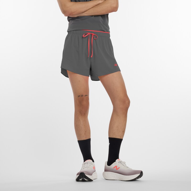 Pánske šortky New Balance MS51283URR – sivé 64125104