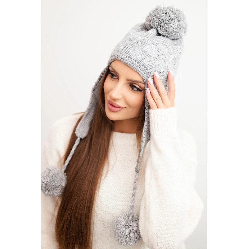 K-Fashion Dámske štuple do uší Emma K343 denim 67778609