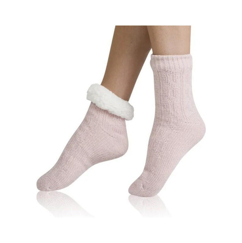 Extrémne teplé ponožky EXTRA WARM Ponožky Powder Pink - BELLINDA 67778751