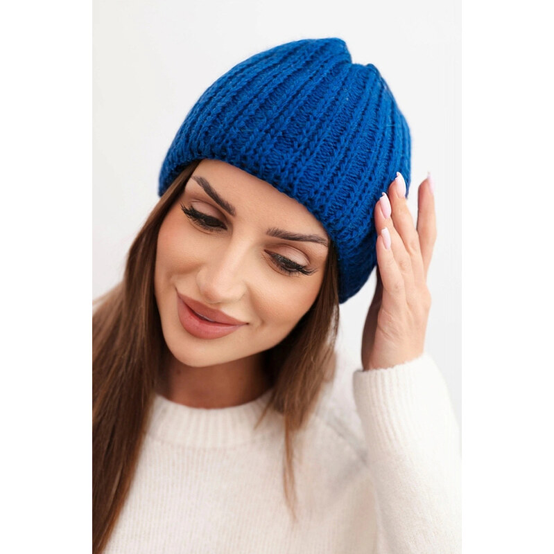 K-Fashion Dámska čiapka Rebeka K345 strieborná 67779119