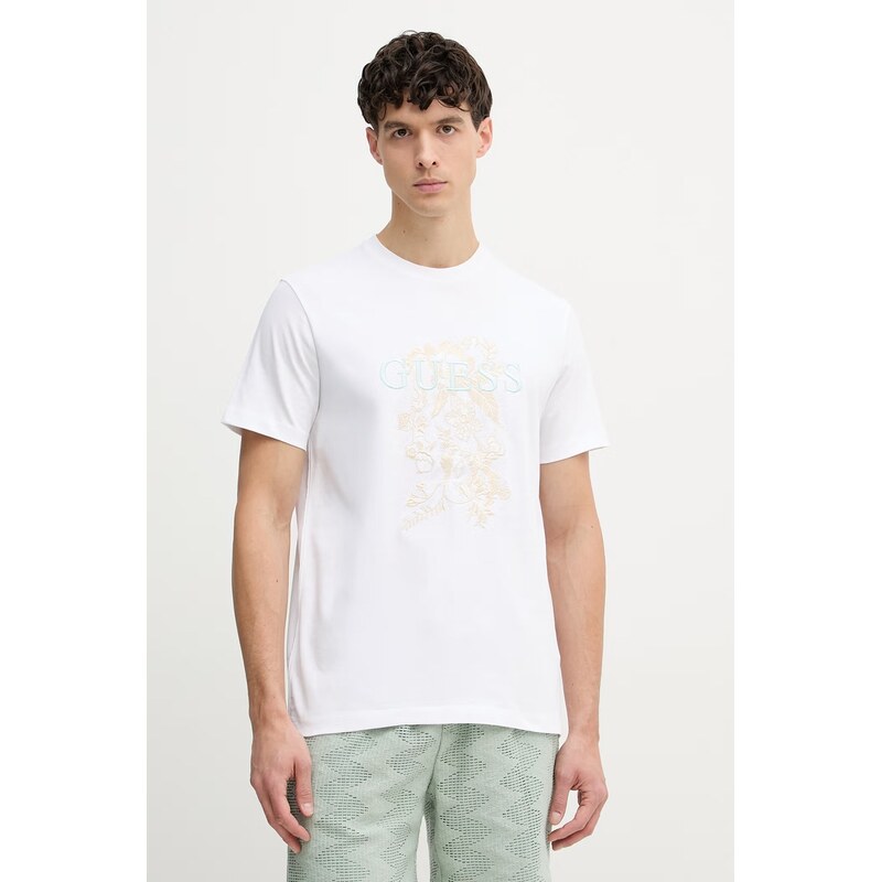 Pánske bavlnené tričko Guess 67820021