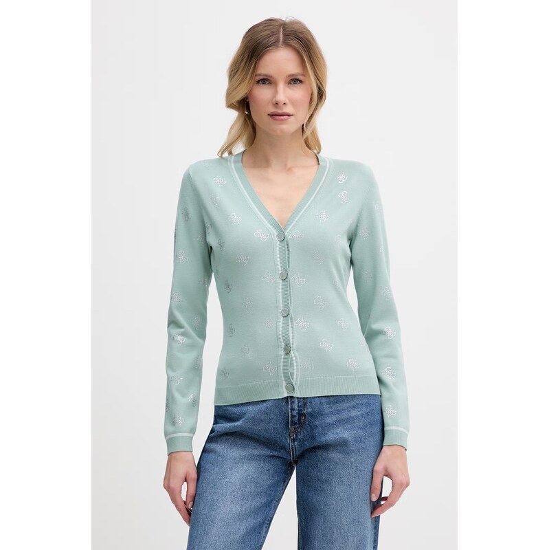 Guess dámsky kardigán z viskózy 67782203