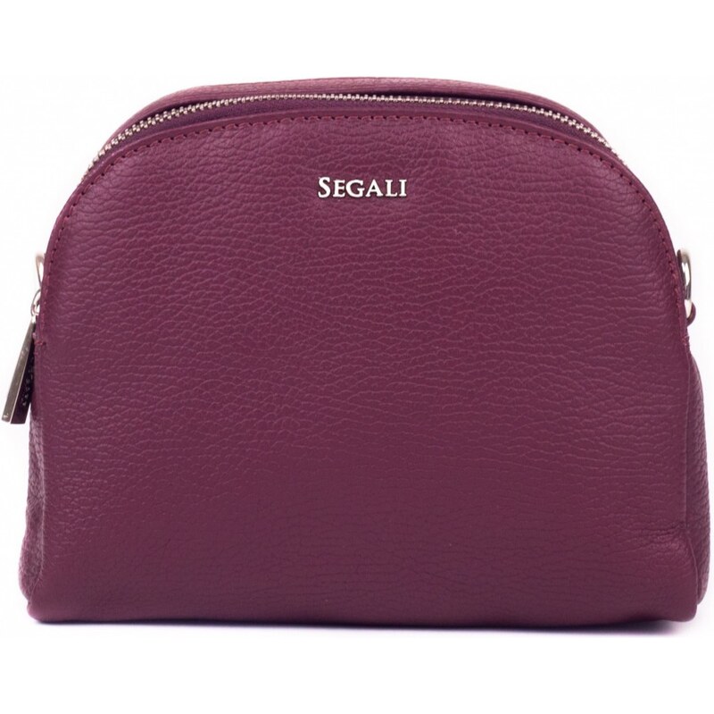 SEGALI Dámska kožená crossbody kabelka 12 Marshala 67781523