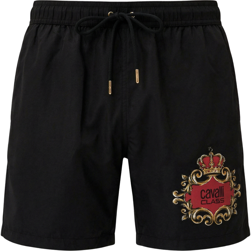 Cavalli Class Logo Black plavky 67782400