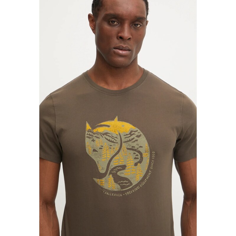 Bavlnené tričko Fjallraven 62337247