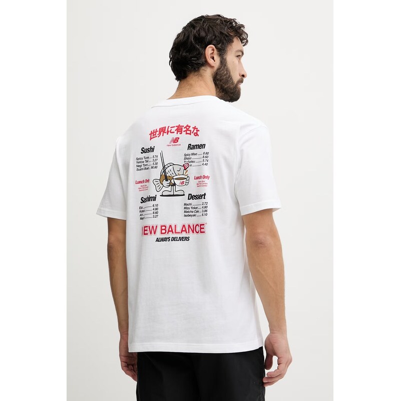 New Balance tričko pánske bavlnené Ramen 67820041