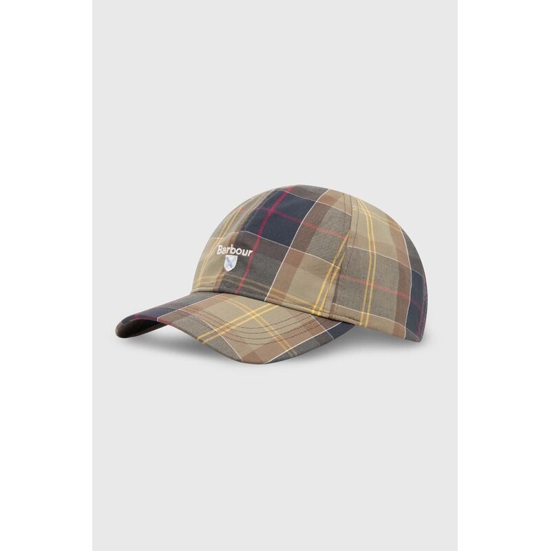 Bavlnená šiltovka Barbour Tartan Sports Cap 64398278